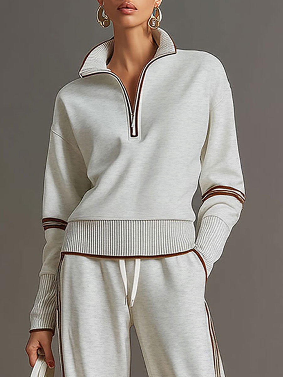Marietta – blouse and pants with wide legs