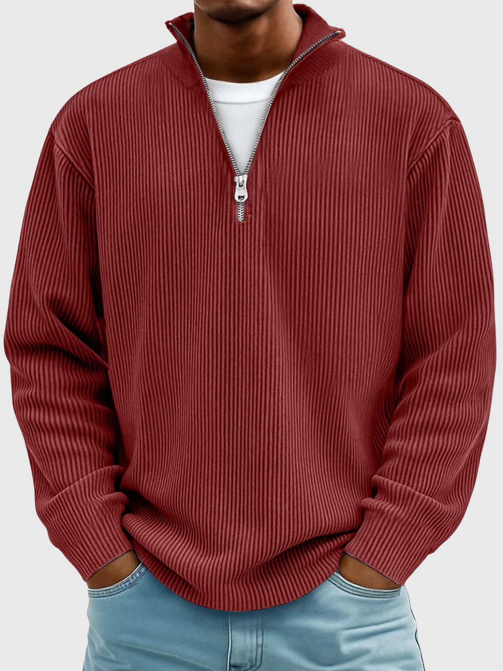Mason | Quarter-Zip Sweater