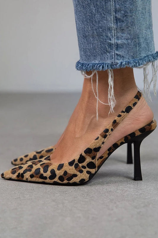 Leandra | Elegant Leopard Heels