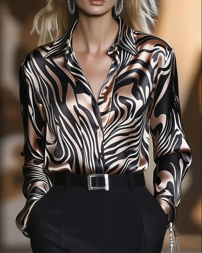 Serina | Elegant and Trendy Printed Blouse