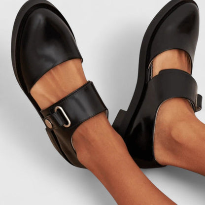 Margot | Modern Buckle Flats