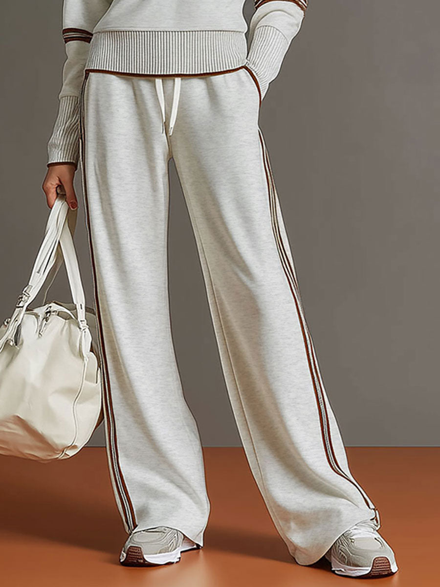 Marietta – blouse and pants with wide legs