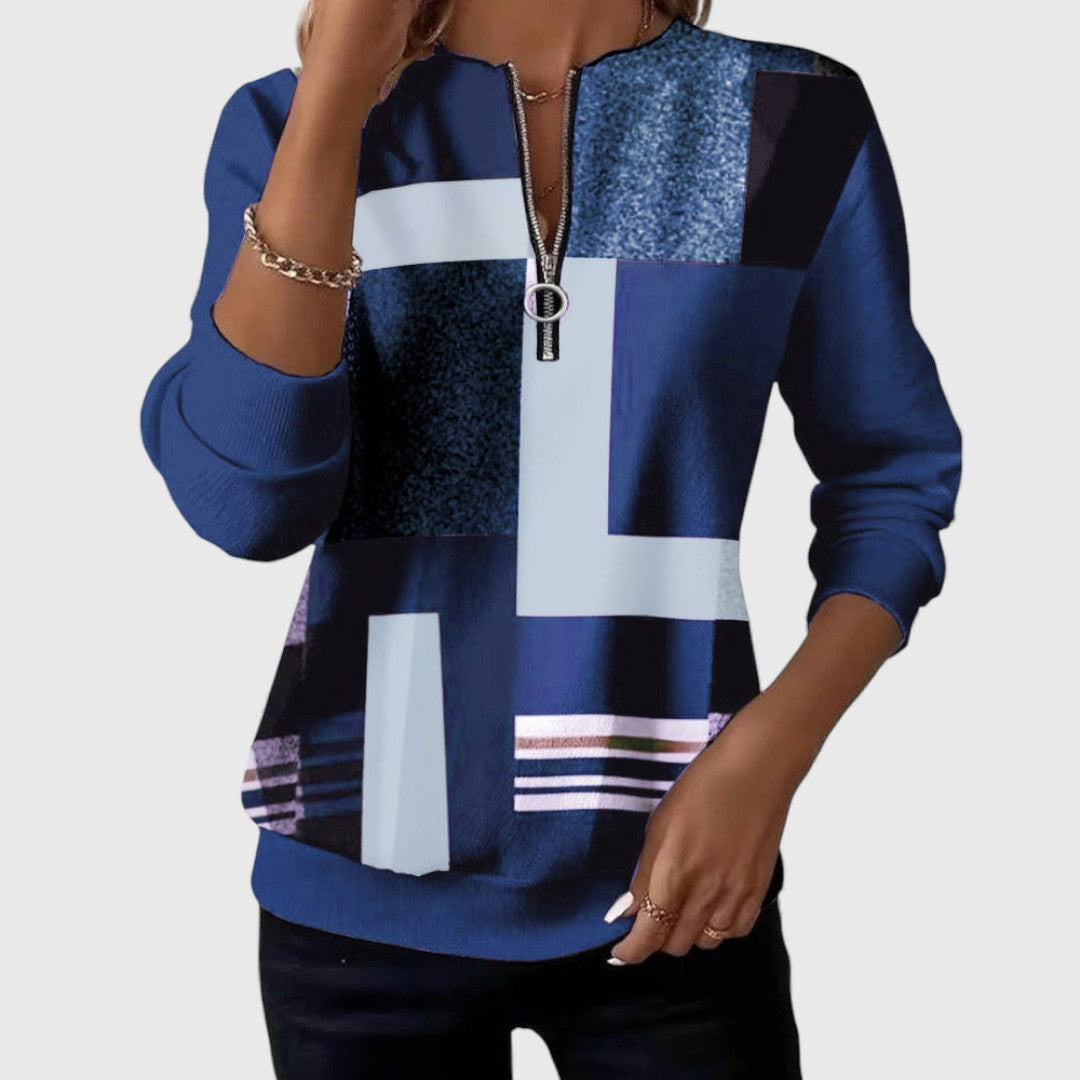 Selice | Elegant Half-Zip Sweater