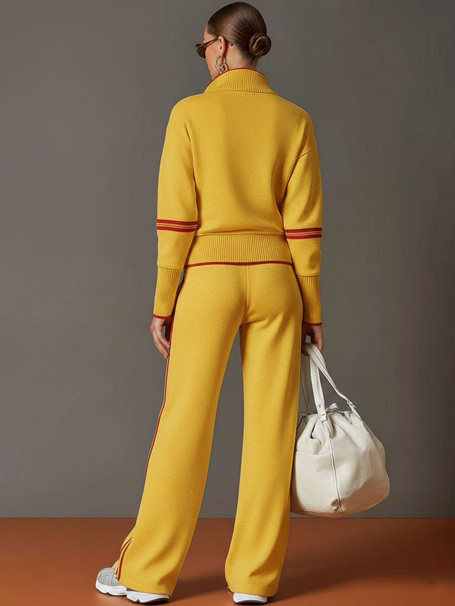 Marietta – blouse and pants with wide legs