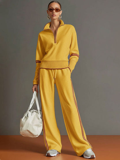 Marietta – blouse and pants with wide legs