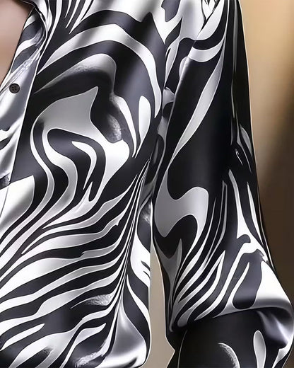 Serina | Elegant and Trendy Printed Blouse