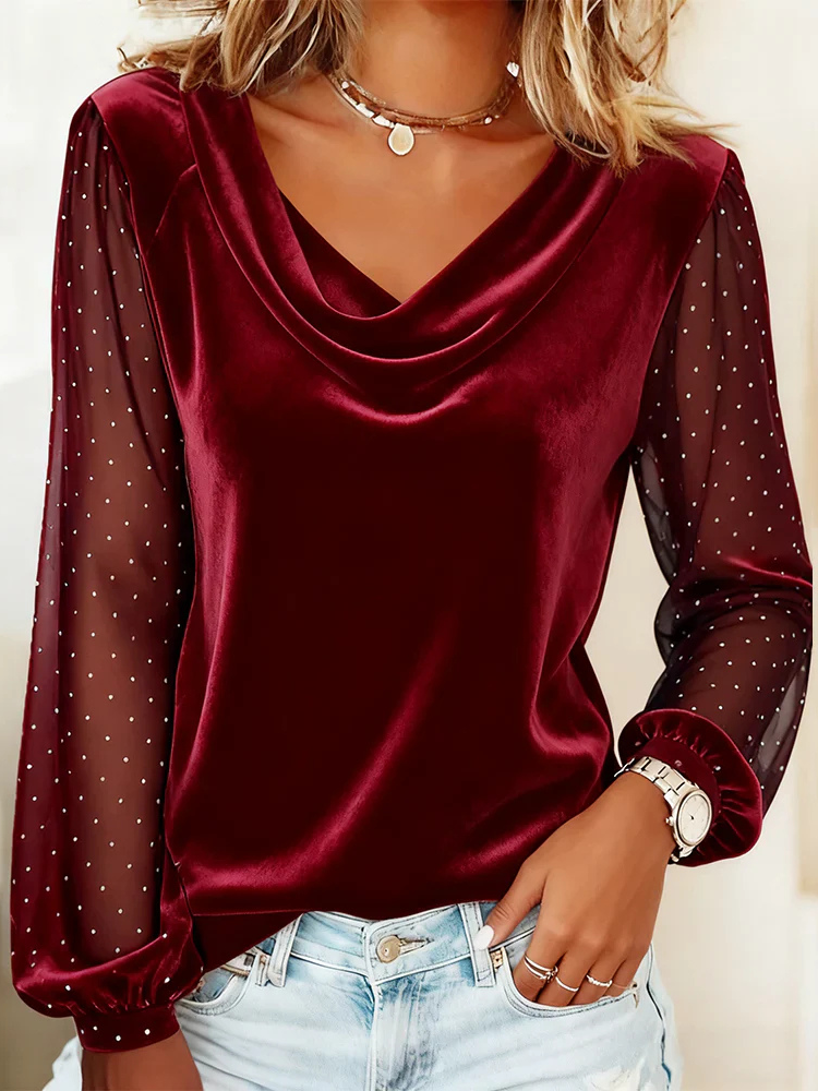 Camille | Elegant Evening Blouse