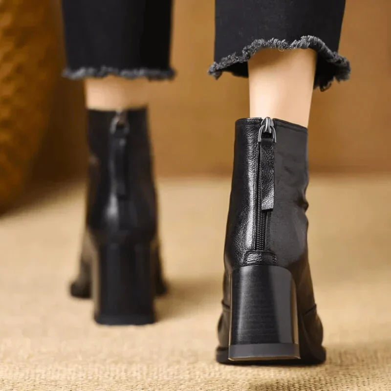 Isabelle | Elegance Heel Ankle Boots