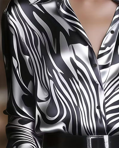 Serina | Elegant and Trendy Printed Blouse