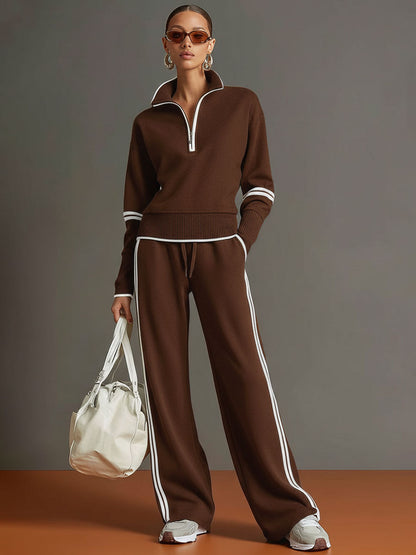 Marietta – blouse and pants with wide legs