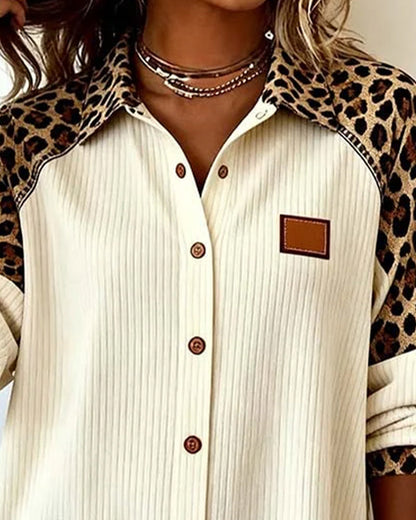 Marlina | Leopard Blouse