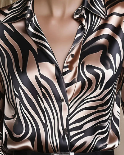 Serina | Elegant and Trendy Printed Blouse