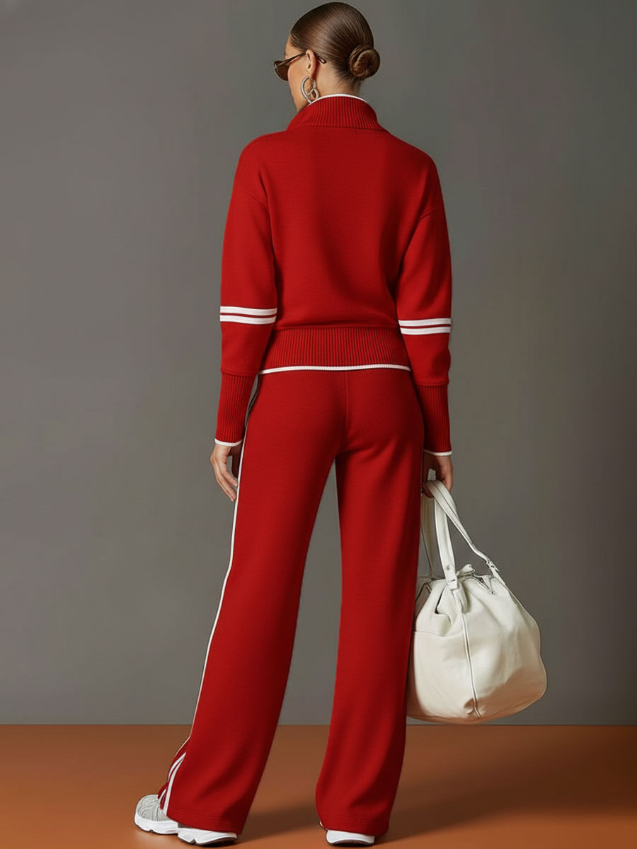 Marietta – blouse and pants with wide legs