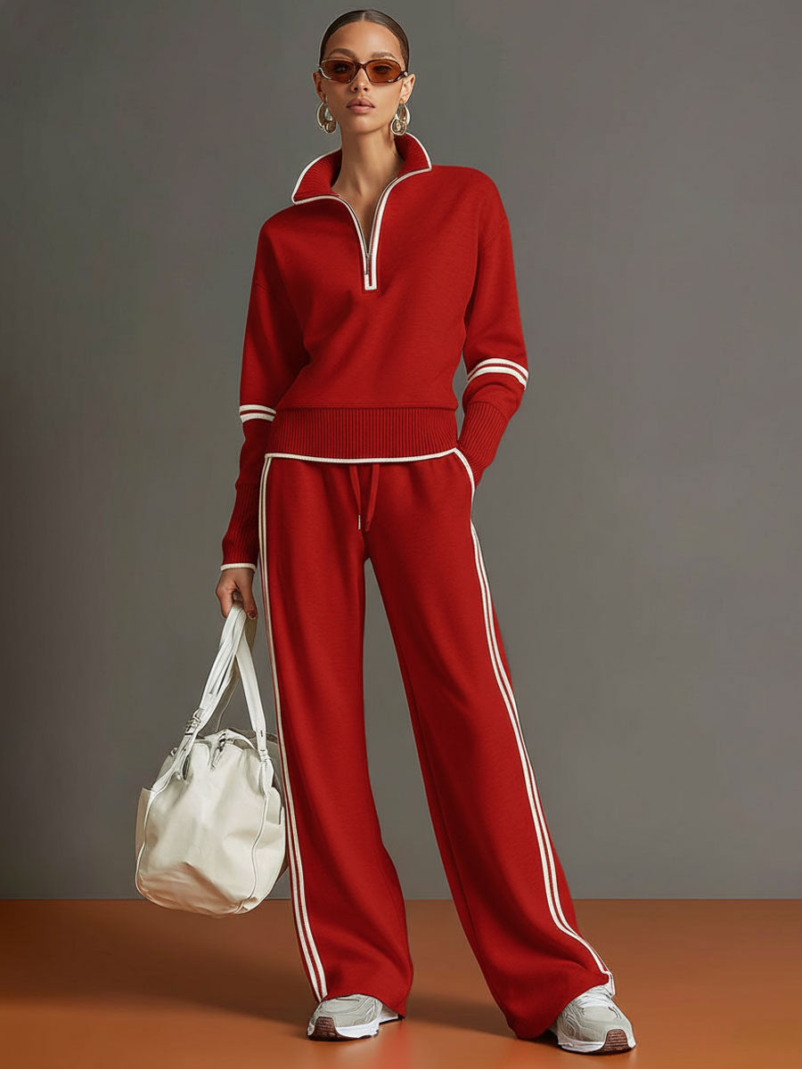 Marietta – blouse and pants with wide legs