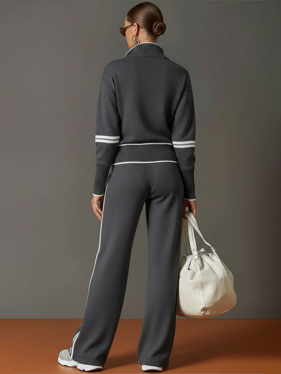 Marietta – blouse and pants with wide legs