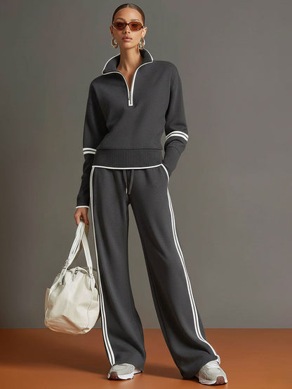 Marietta – blouse and pants with wide legs
