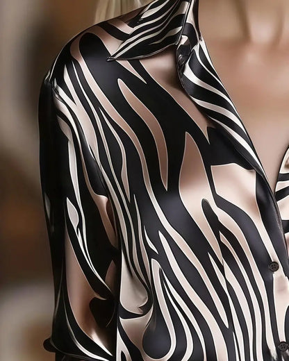 Serina | Elegant and Trendy Printed Blouse