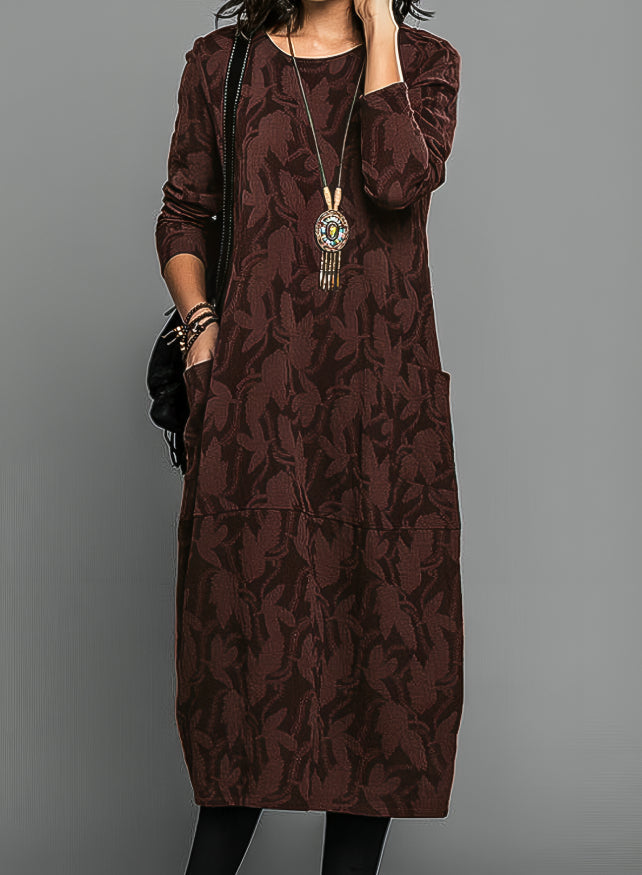 Ivy | Patterned Knit Dress