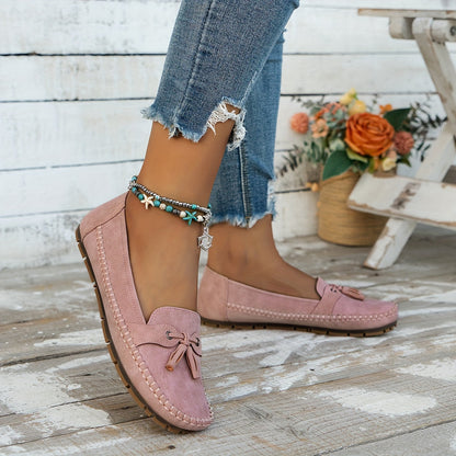 Nadine™ - Classic Loafers with Tassel Detail