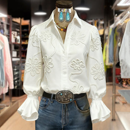 Casual Floral Print Shirt