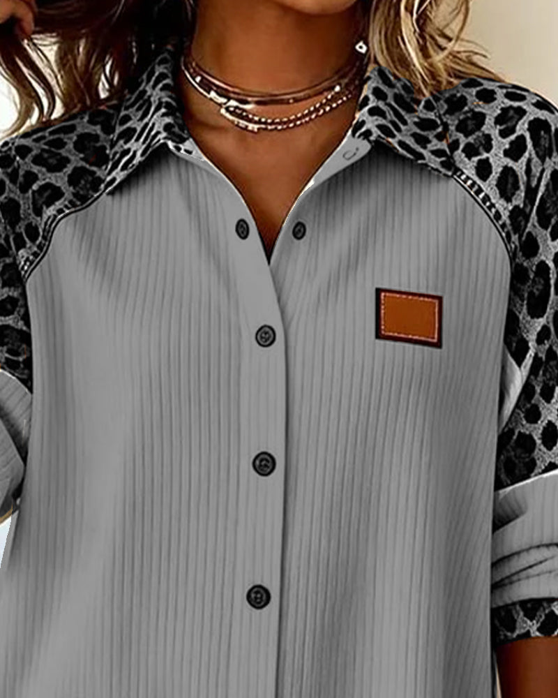 Marlina | Leopard Blouse