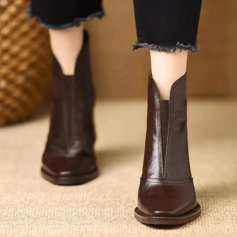 Isabelle | Elegance Heel Ankle Boots