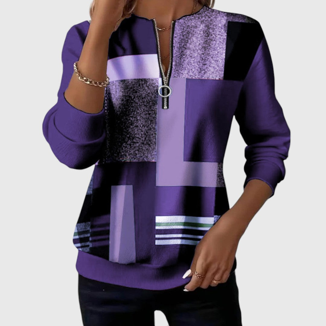 Selice | Elegant Half-Zip Sweater