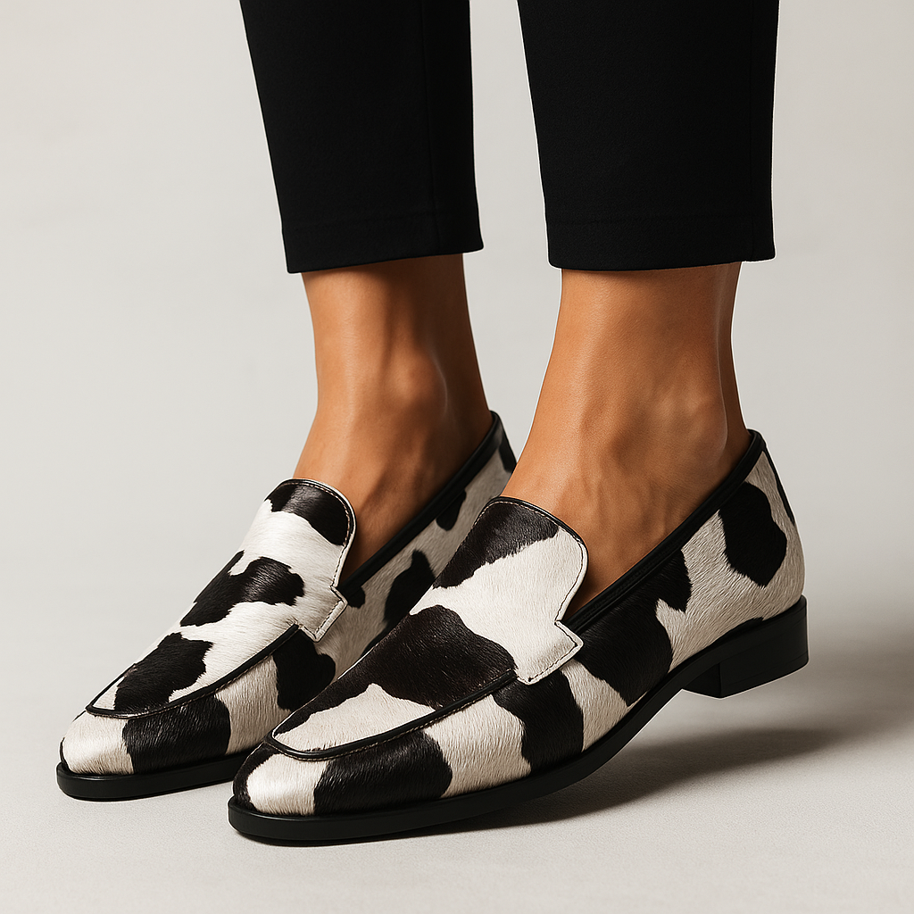 Clarissse | Zebra Loafers