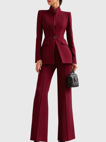 Alura | Elegant Blazer & Trouser Suit Set