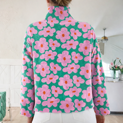 Lydia™ | Artistic Turtleneck Sweater