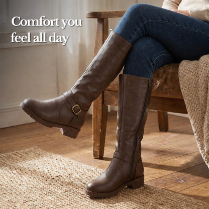 Claire | Knee-High Boot with Orthopedic Comfort