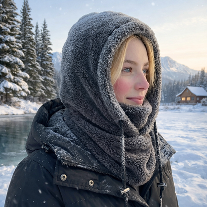 Grace™ | Comfortable Winter Scarf with Hood