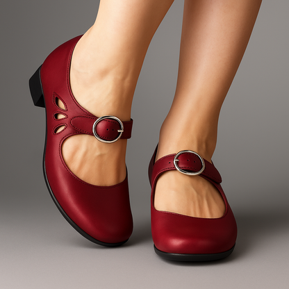 Denisa™ - Orthopedic Leather Sandals