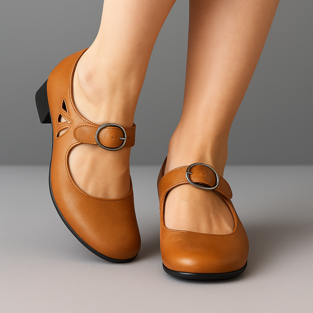 Denisa™ - Orthopedic Leather Sandals