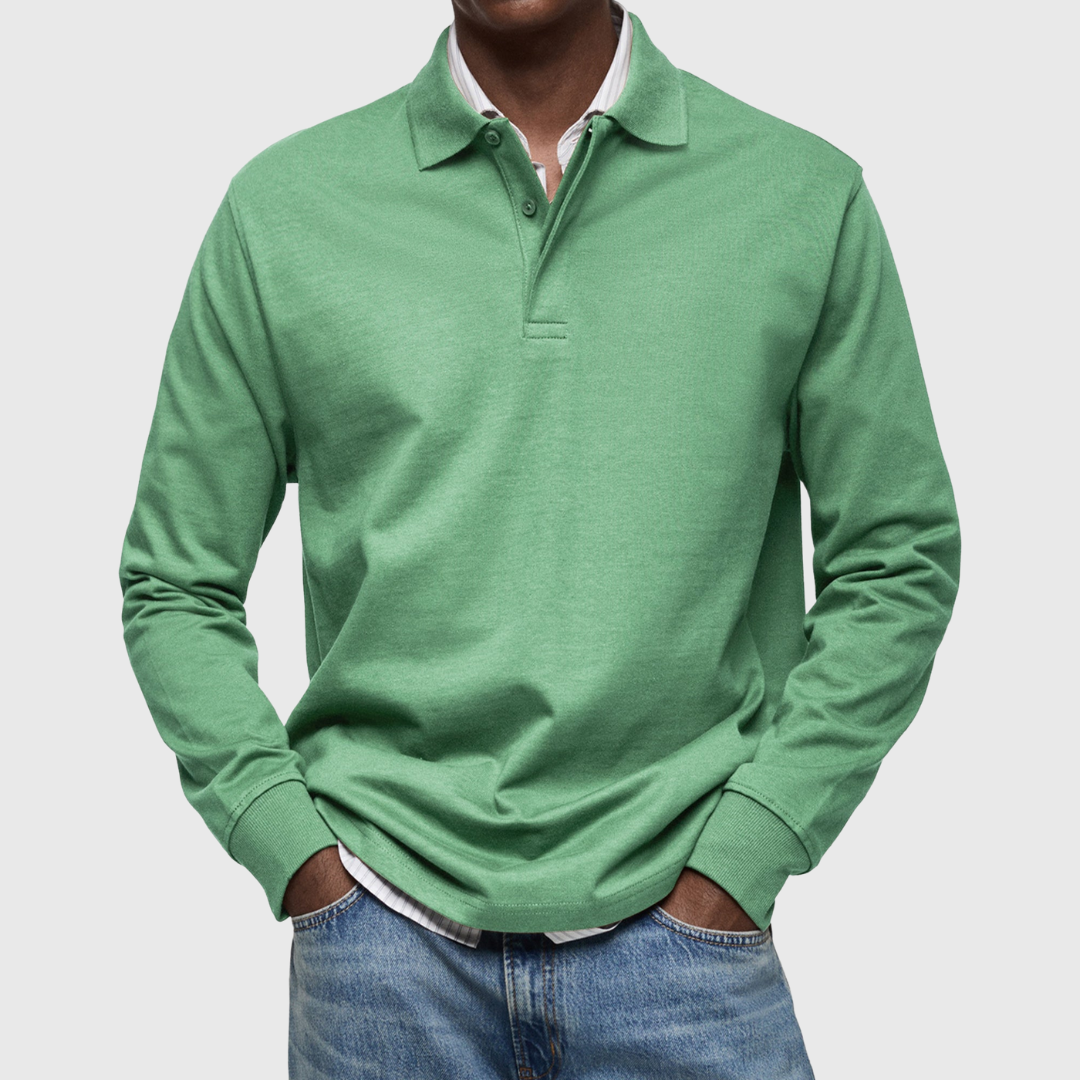 Julien | Long Sleeve Polo