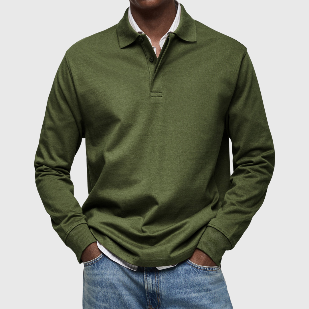 Julien | Long Sleeve Polo