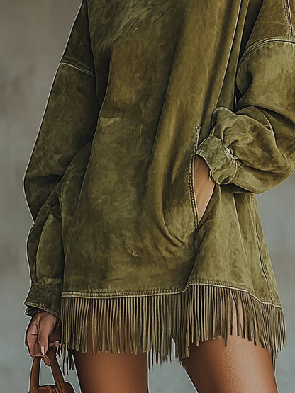 Ayla | Fringe Dress
