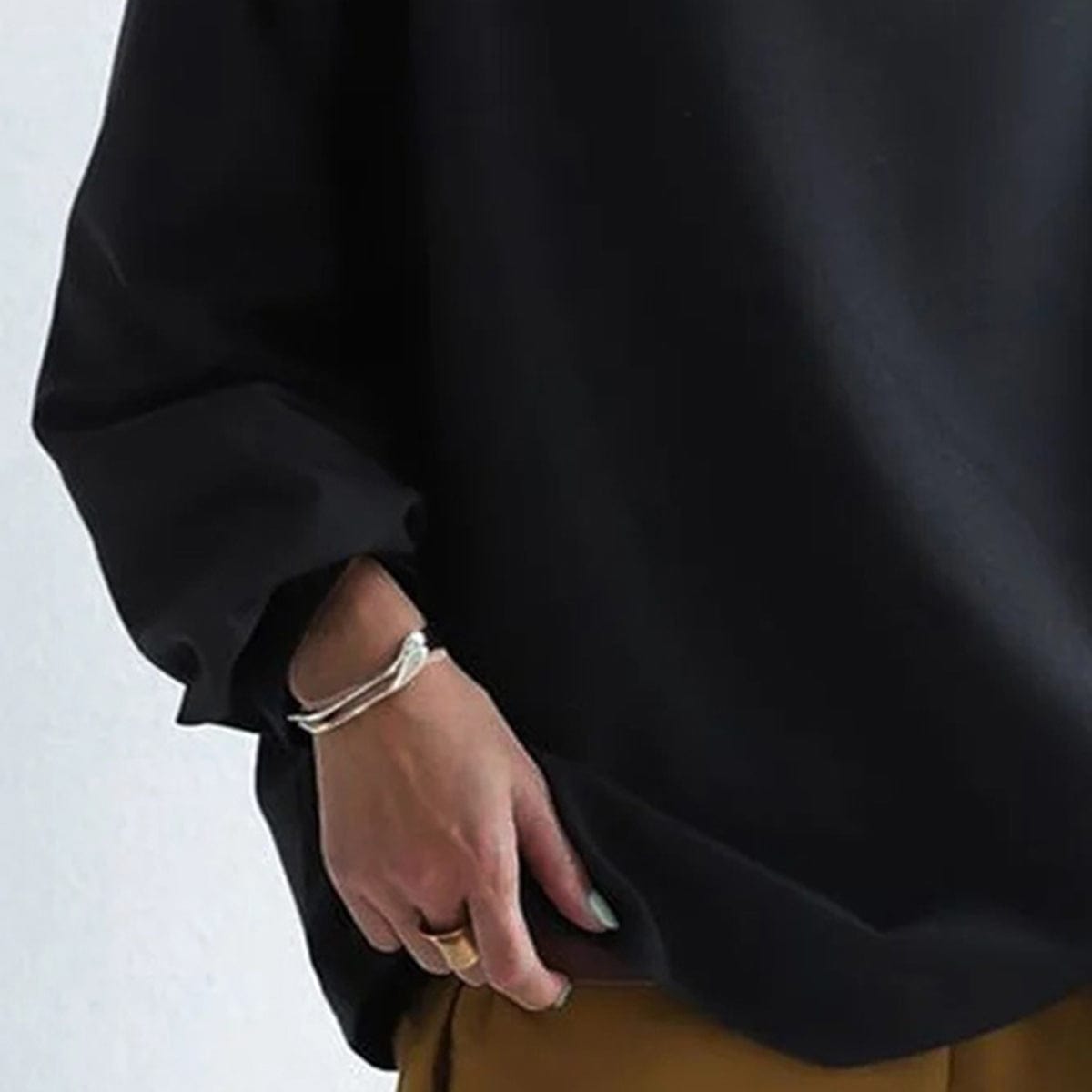 Maeve | High-Neck Drape Top