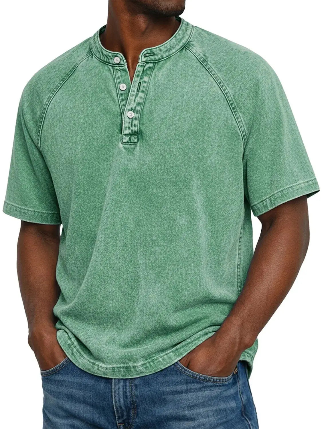 Hudson | Vintage Button-Up Shirt for Men