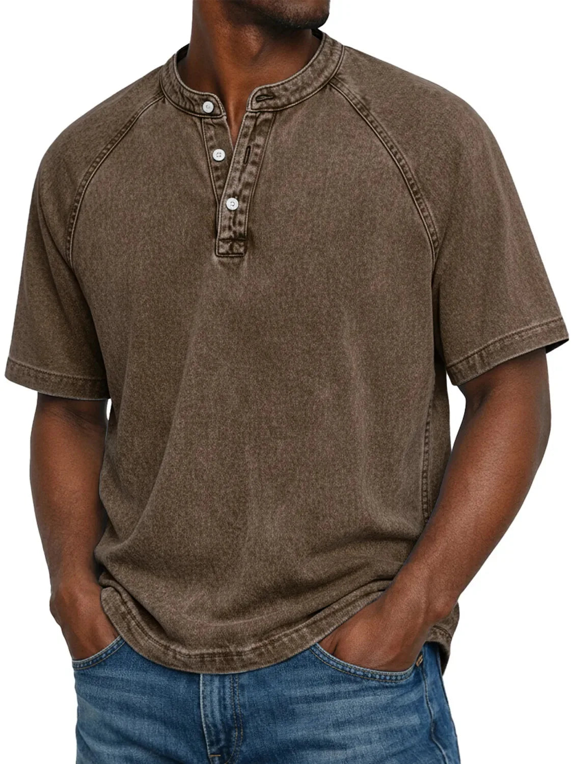 Hudson | Vintage Button-Up Shirt for Men