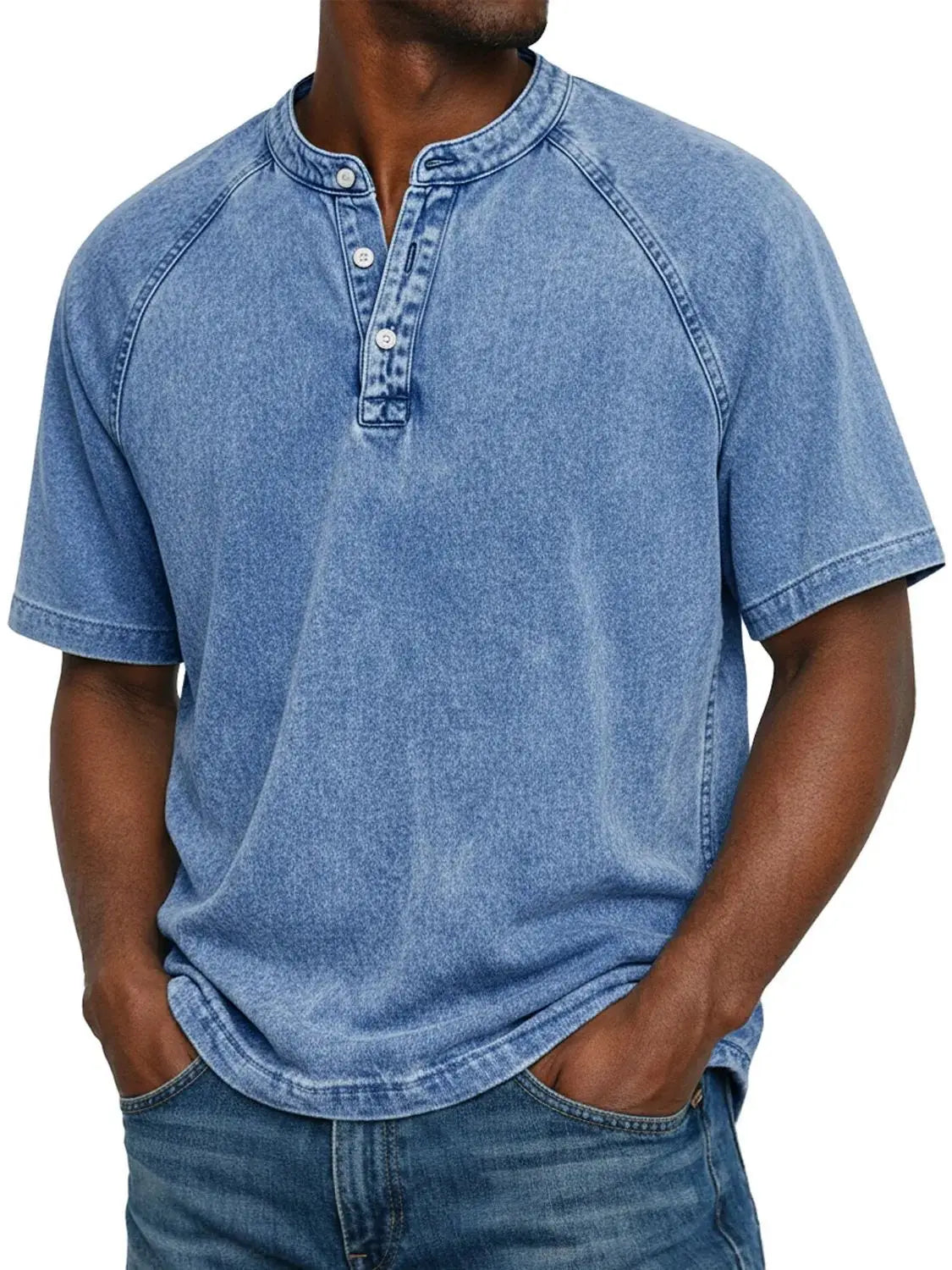 Hudson | Vintage Button-Up Shirt for Men