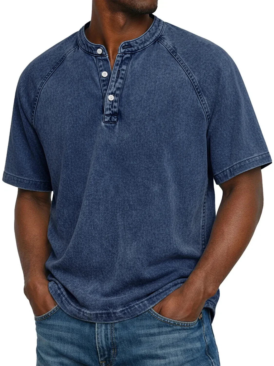 Hudson | Vintage Button-Up Shirt for Men