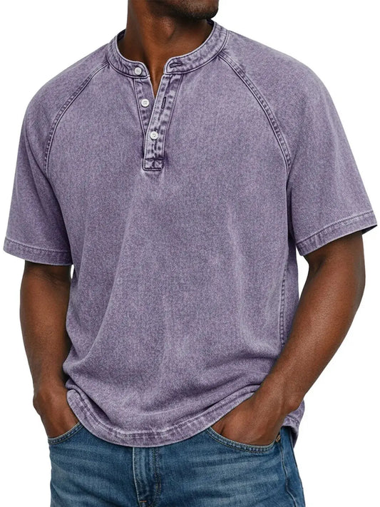 Hudson | Vintage Button-Up Shirt for Men