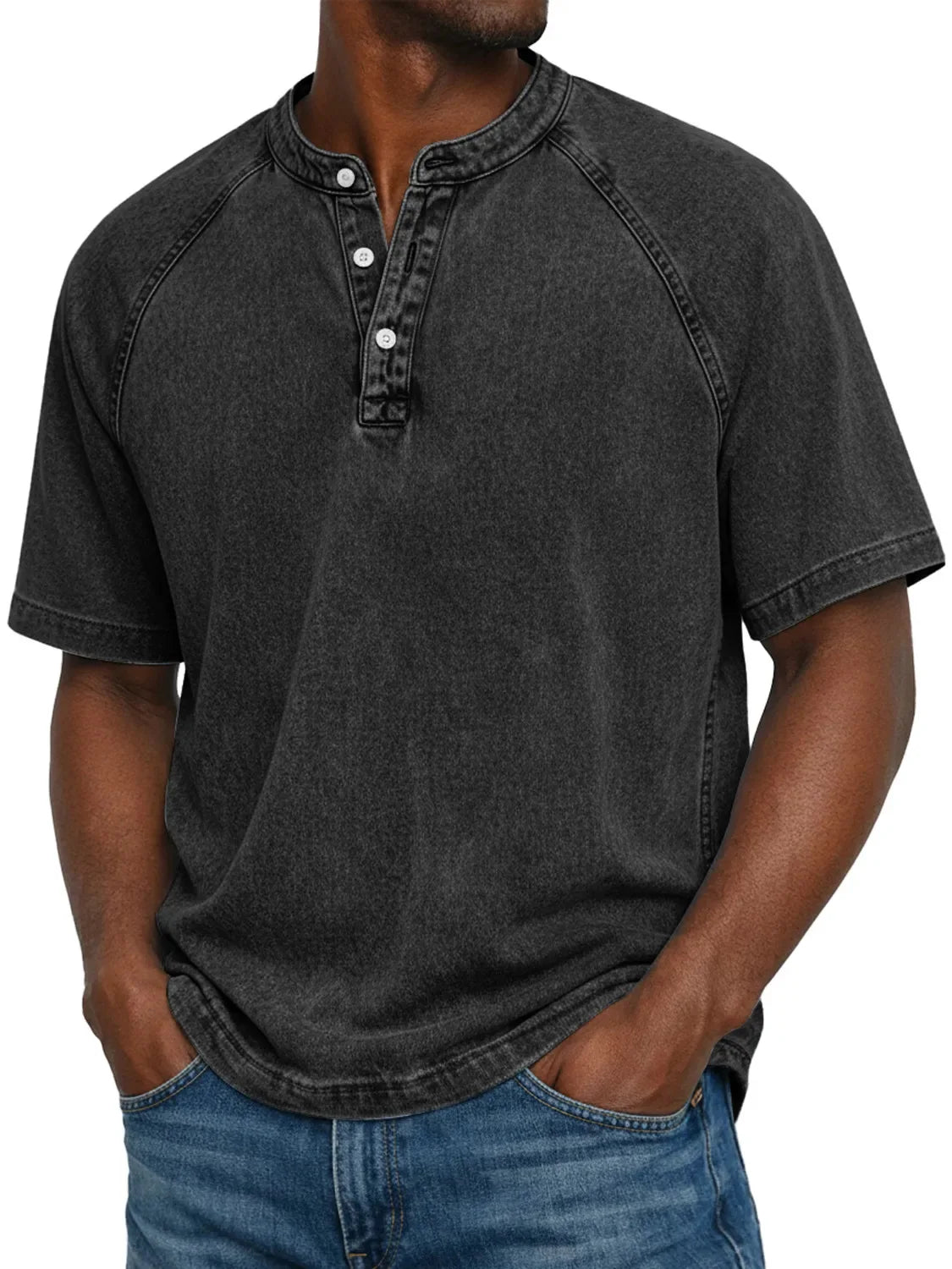 Hudson | Vintage Button-Up Shirt for Men