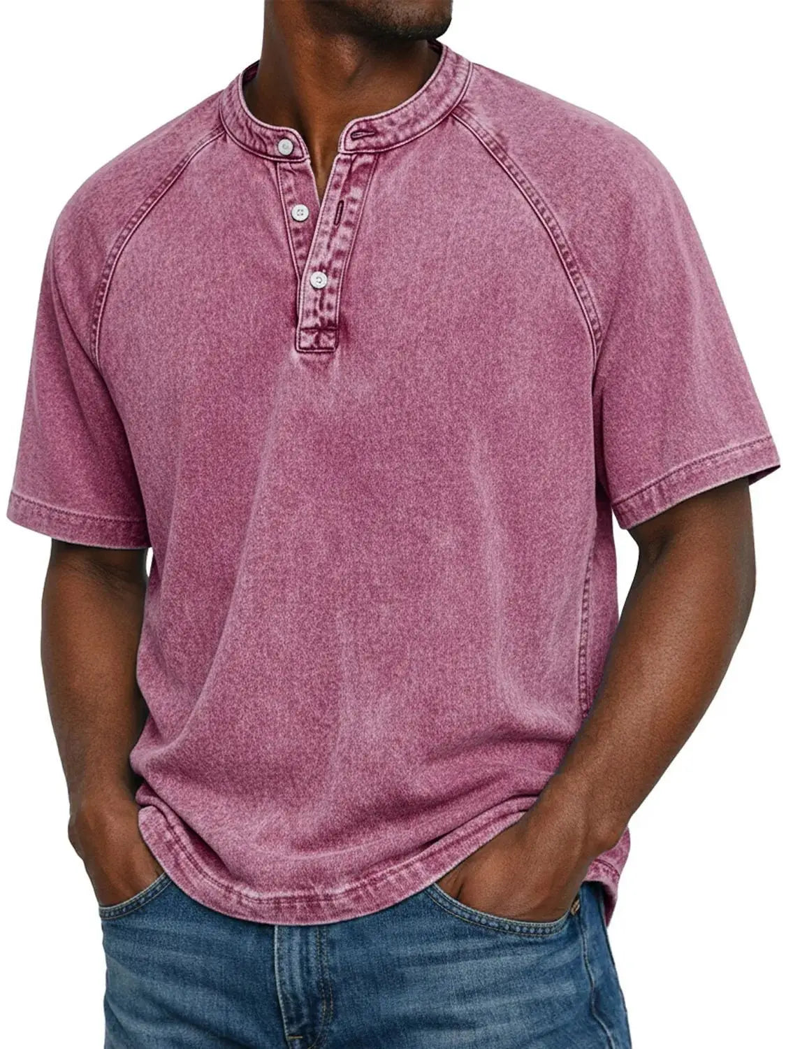 Hudson | Vintage Button-Up Shirt for Men