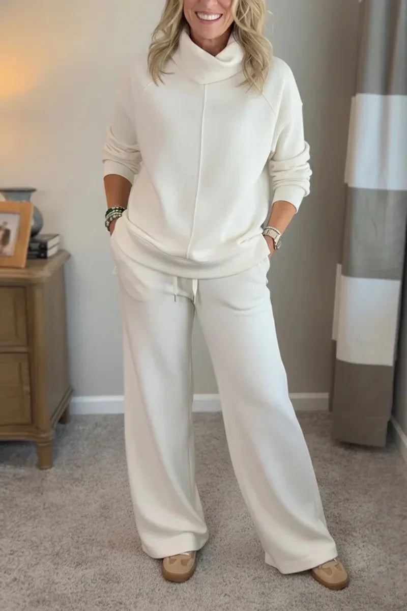 Sylvie | Two-Piece Travel Set with Turtleneck