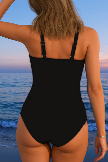 Helen – Elegant swimsuit with colorful print
