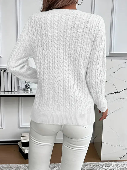 Evelyn | Cable Knit Sweater