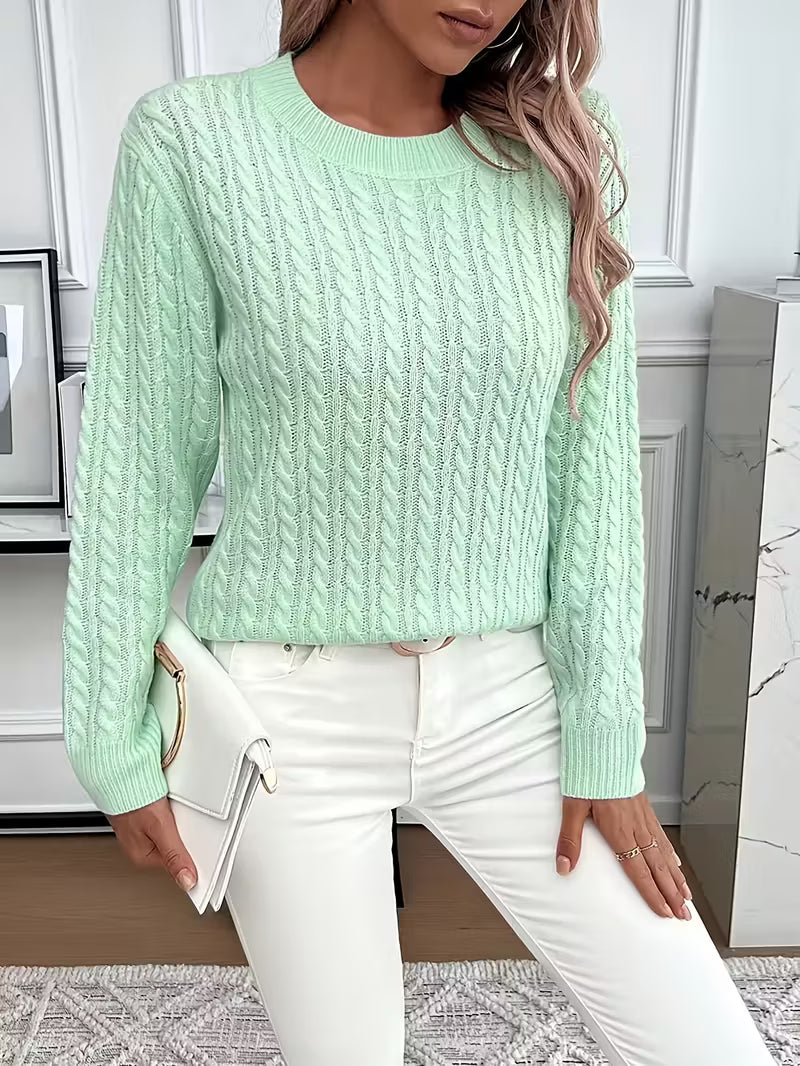 Emma | Cable Knit Sweater