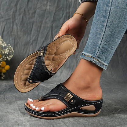 Élodie™ - Women's Wedge Flip Flops